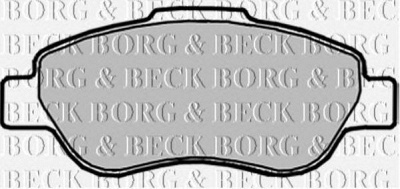 BORG & BECK bbp1914 -  Комплект тормозных колодок, дисковый тормоз